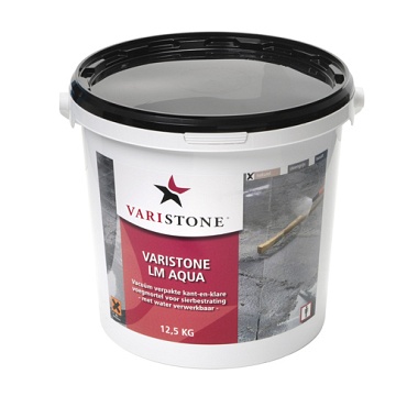 Varistone LM Aqua 12,5 kg emmer Basalt (voegen vanaf 3 mm, kant & klaar)