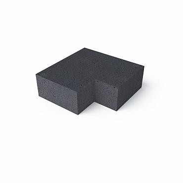 *Schellevis TRAP HOEKSTUK 90° (40/20) BINNEN ANTRA. 60X60 CM