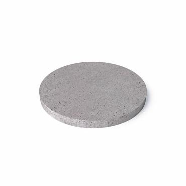 *Schellevis TEGEL ROND 100X8 CM GRIJS