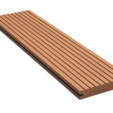 *loopdd massief bruin 23x140 lengte 400 cm