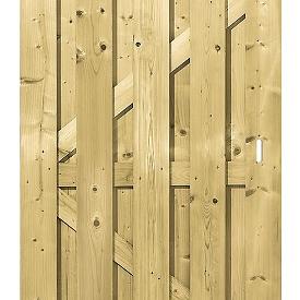 *Vuren Deur Toog 180x100 met slotgat