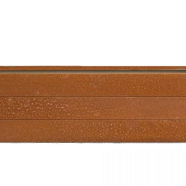 *Plantenbak Modulair Corten 210x120x42 cm