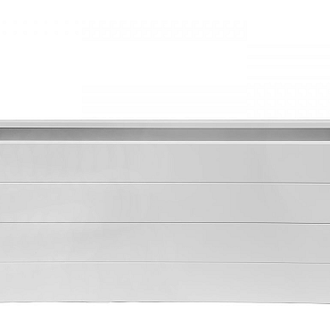 *Plantenbak Modulair Wit 300x90x56 cm