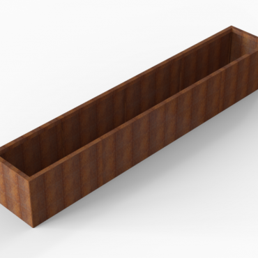*Plantenbak Module+ Corten 360x60x56 cm