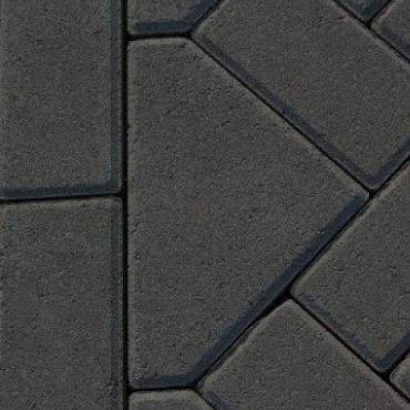 *Bisschopsmuts BSS 12 cm KOMO zwart met deklaag