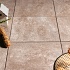 *Trippel T 60x60x4 Bruin nuance
