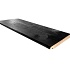 *Achterwand  Vuren Zwart half lips verticaal 780 cm