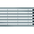 *Langsprofielrooster Verz. St., L=1000mm