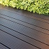 *FelixWood Thermo Bamboe Melody 18x155mm dark  grof/glad-Woca voorgeolied clip-kops tong+groef L 186 cm