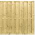 *Scherm Vuren bij beton 180x180. 21 planks