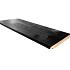 *Achterwand  Vuren Zwart half lips verticaal 780 cm