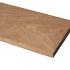 *Hardhout Geschaafd 28x195 lengte 305 cm