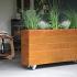 *Plantenbak Modulair Corten 240x150x56 cm