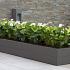 *Plantenbak Modulair Taupe 210x180x28 cm