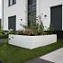 *Plantenbak Modulair Wit 240x60x42 cm