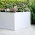 *Plantenbak Vlak Wit 300x60x60 cm