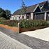 *Borderpaneel flex 220x56 CORTEN incl.3 U profielen, 3 spankettingen en 6 grondpennen