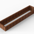 *Plantenbak Module+ Corten 270x60x28 cm