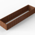 *Plantenbak Module+ Corten 360x90x56 cm
