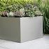 *Plantenbak Vlak Taupe 210x30x40 cm