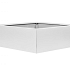 *Plantenbak Vlak Wit 300x300x60 cm