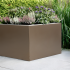 *Plantenbak Vlak Supra Bruin 210x30x60 cm