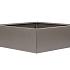 *Plantenbak Vlak Taupe 210x210x60 cm