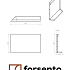*Plantenbak Module+ Uitwendig hoekpaneel (B) 90x56 L CORTEN