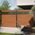 *Boston Decopaneel Crios horizontaal 30x175cm RAL7016 dikte 2mm