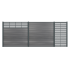 *Boston Decopaneel Paxos horizontaal 45x175cm RAL7016 dikte 2mm