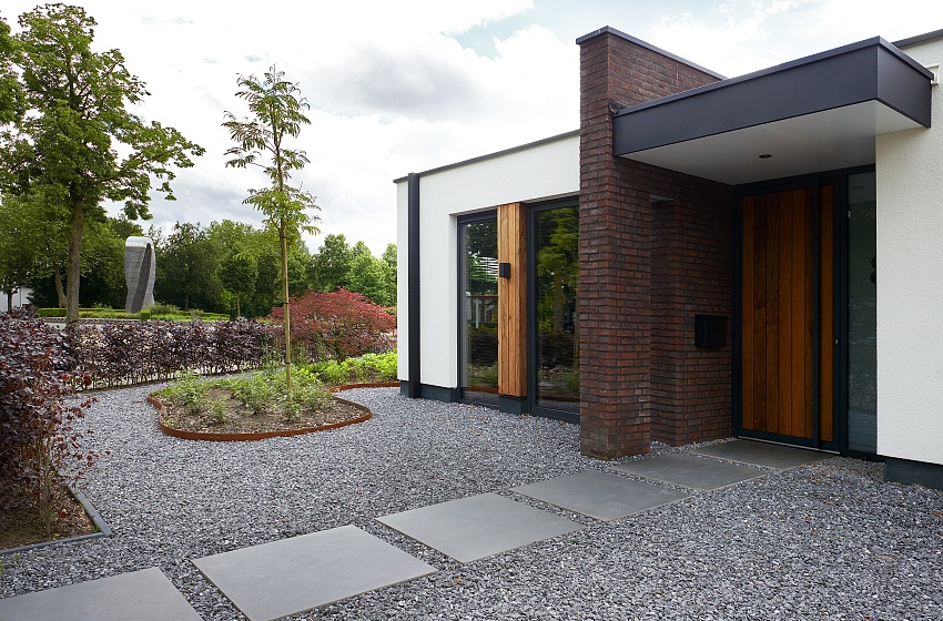 ardennersplit 14 20mm, geoceramica tegel, corten, singele flex kantopsluitingjpg